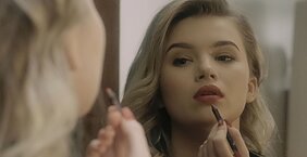 Kadras iš Aleknos ir Soliario vaizdo klipo