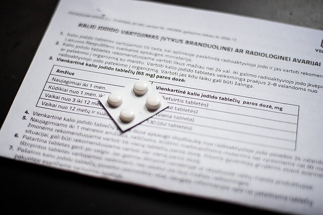 Kalio jodido tabletės