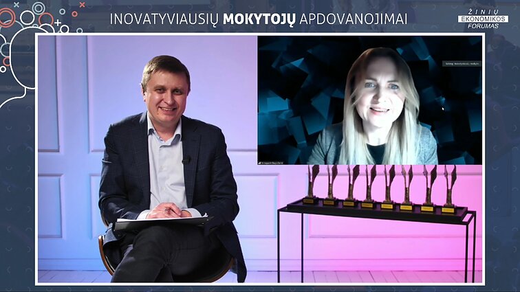 Inovatyviausių mokytojų 2020 apdovanojimo ceremonija Inovatyviausių mokytojų 2020 apdovanojimo ceremonija
