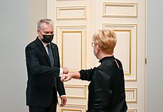 Gitanas Nausėda, Ingrida Šimonytė