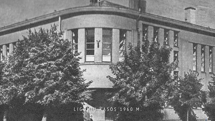 Ligonių kasa - rūmai panašūs į elevatorių ar parako sandėlį ?