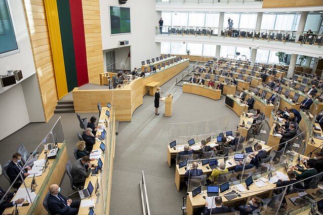 Panorama. Darbą baigianti valdžia žerė kritikos Šimonytės Vyriausybės programai (su vertimu į gestų k.)