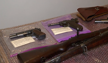 Former FBI agent donates his lifelong weapons collection to Lithuania. Former FBI agent donates his lifelong weapons collection to Lithuania.