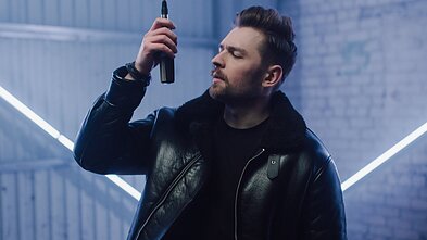 Jurijaus Veklenko klipo filmavimo akimirka