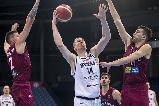 Sportas. Orai. Vilniaus „Ryto“ komanda Lietuvos krepšinio lygoje neprilygo Panevėžio „Lietkabeliui“