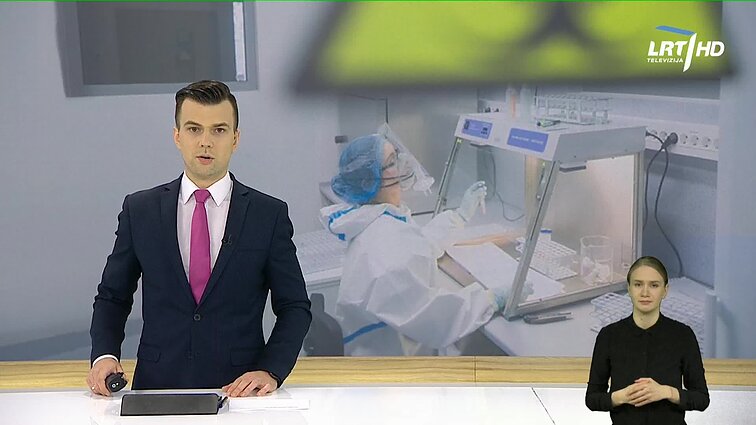 Žinios. Orai (su vertimu į gestų k.)