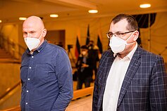 Paulius Skruibis ir Vytautas Kasiulevičius Paulius Skruibis ir Vytautas Kasiulevičius