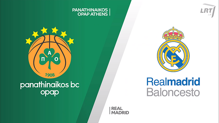 Atėnų „Panathinaikos“ ir Madrido „Real“ rungtynių santrauka