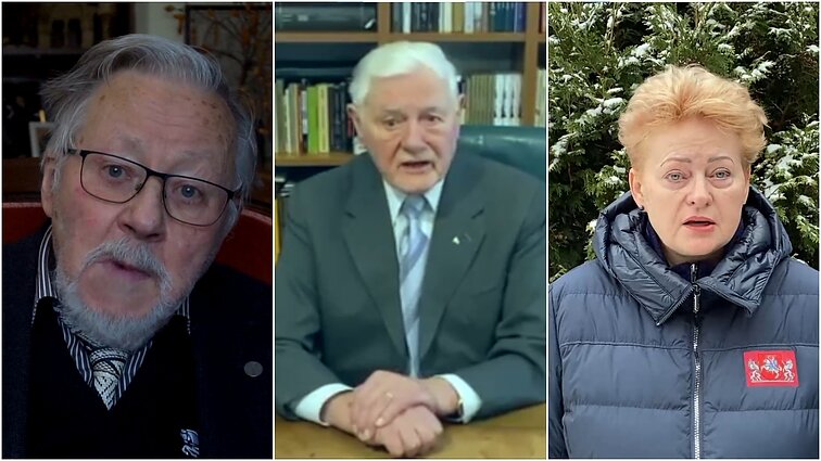 Buvę šalies vadovai kreipiasi į Lietuvos žmones: mūsų priešas nematomas, bet jo aukos krenta kasdien