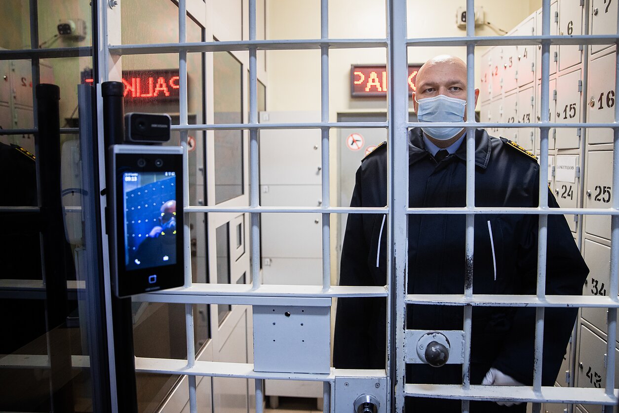 Romas Ostanavičius, deputy director of Vilnius Penitentiary
