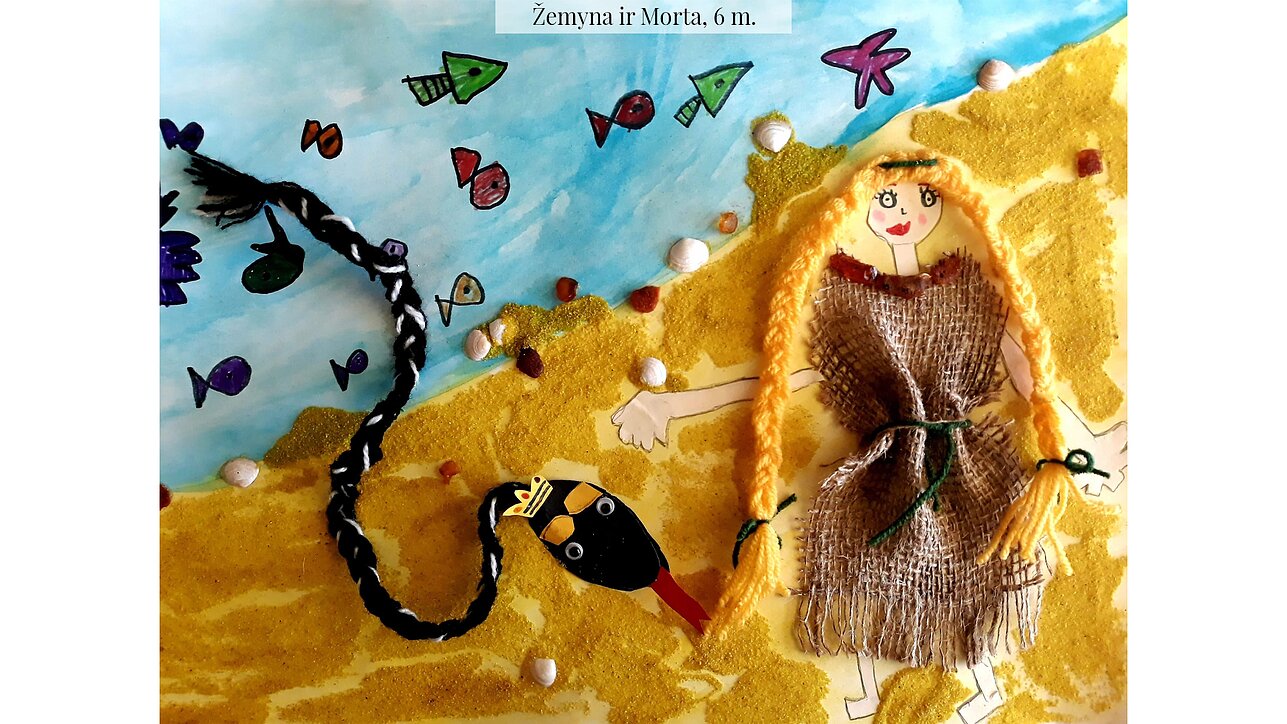 LRT nuotr., Vakaro pasaka / Žemynos ir Mortos piešinys