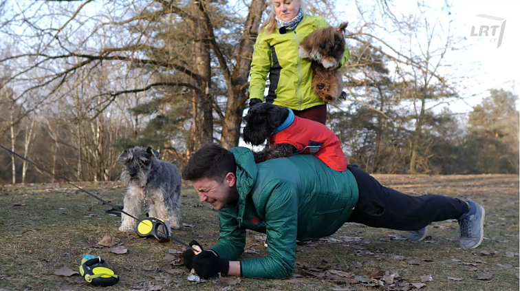 Į sveikatą! Kaip šunys gali padėti sportuoti lauke