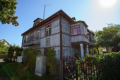 Medinė vila Žaliakalnyje, Aukštaičių g.