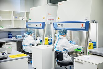 VU Gyvybės mokslų centro laboratorija