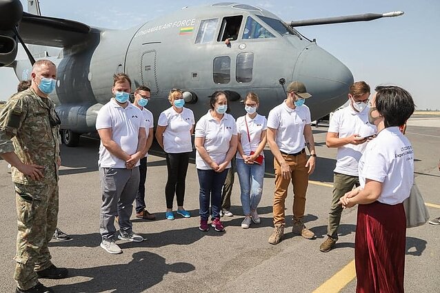 Lietuvos atsiųsta humanitarinė pagalba Armėnijai kovai su COVID-19