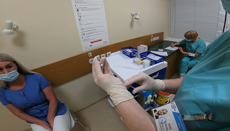 Skiepijimas nuo COVID-19 Klaipėdoje