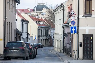 Subačiaus Street in Vilnius