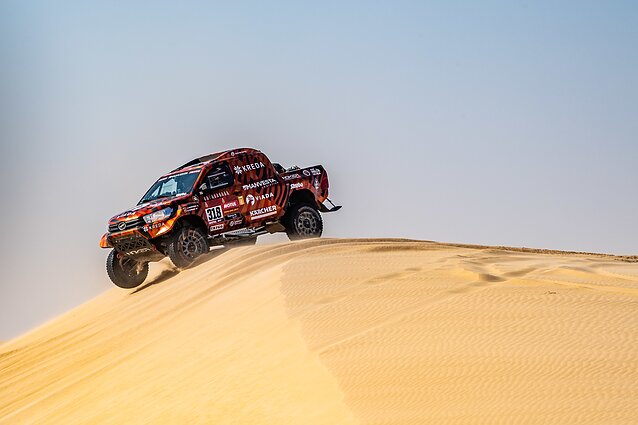 Sportas. Orai. Maratono egzaminą Dakare išlaikė visi lietuvių ekipažai (su vertimu į gestų k.)