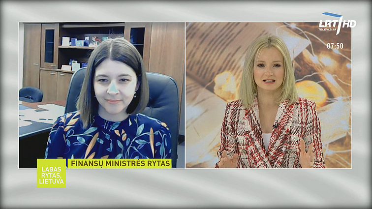 Labas rytas, Lietuva II d. Kaip atrodo finansų ministrės rytas?