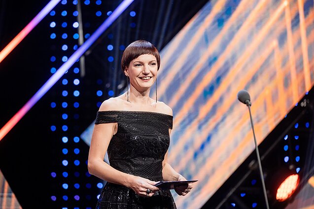 LRT Metų apdovanojimus apžvelgusi Monika Garbačiauskaitė-Budrienė: tikimės, kad renginys dėl pandemijos labai nenukentėjo