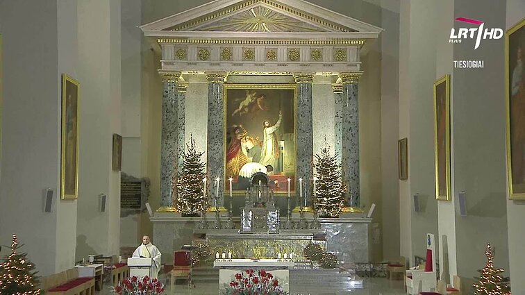 Šv. Mišios iš Vilniaus arkikatedros bazilikos