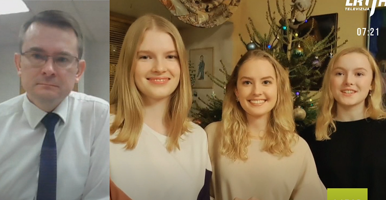 „Ministro ryte“ – sveikatos apsaugos ministrą Dulkį be žodžių palikęs dukrų palinkėjimas