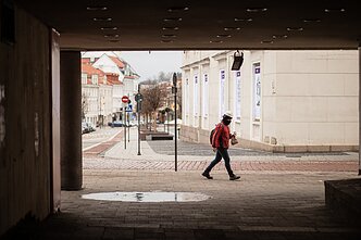 Quarantine in Vilnius, December 2020.