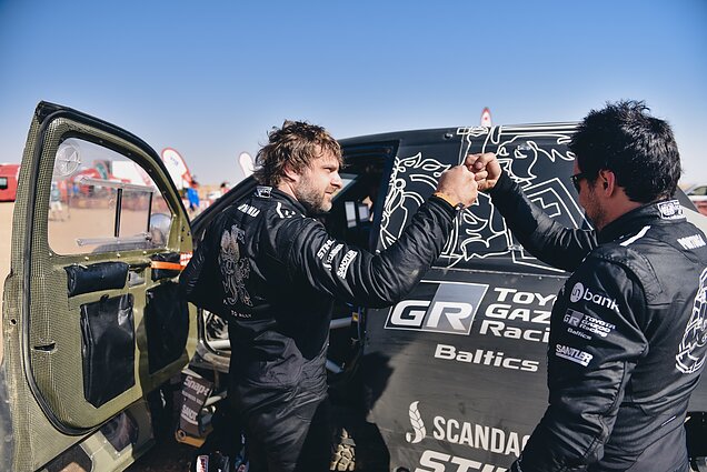 Sportas. Orai. Trečiąjį Dakaro etapą užbaigė visi šįryt jį pradėję lietuvių ekipažai