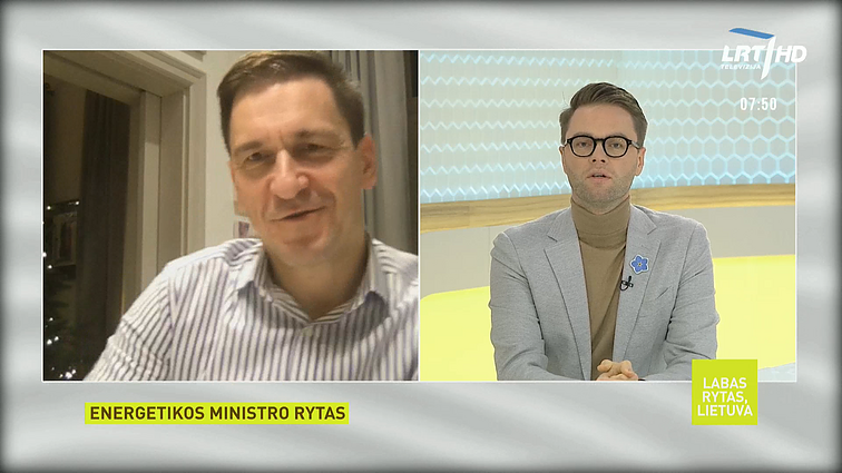 Labas rytas, Lietuva II d. Kaip atrodo energetikos ministro rytas?