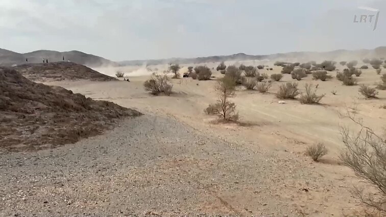 Vaizdai iš ketvirtojo Dakaro ruožo