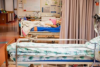 Medikai dirba Alytaus Stasio Kudirkos ligoninėje karantino metu