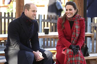 Kate Middleton ir princas Williamas