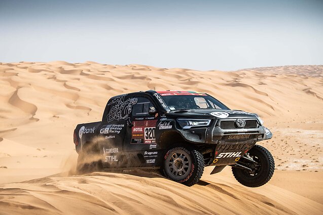 Šalia 10-uko finišavęs Vanagas: šiandien greičio buvo labai daug