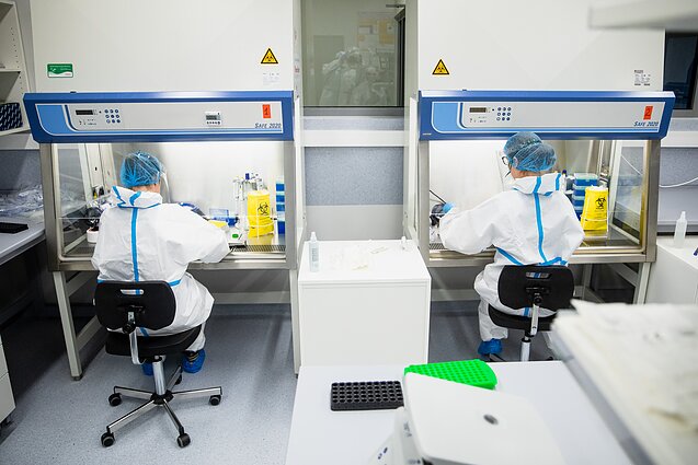 VU Gyvybės mokslų centro laboratorija