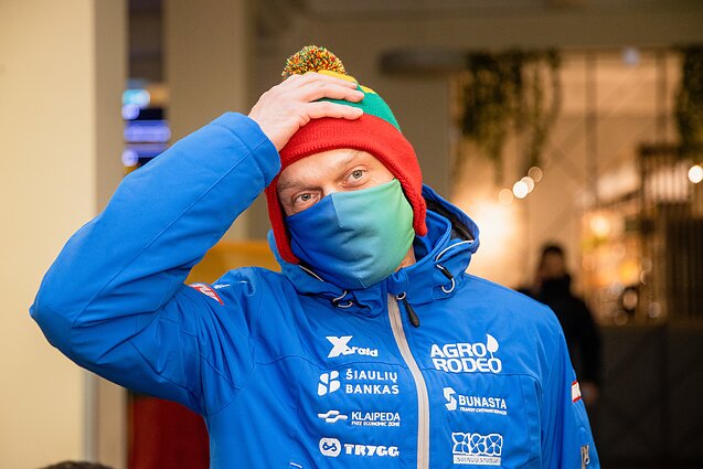 Sportas. Orai. Į Lietuvą sugrįžęs Vaidotas Žala: gavome daug žinučių ir finansinį palaikymą (su vertimu į gestų k.)