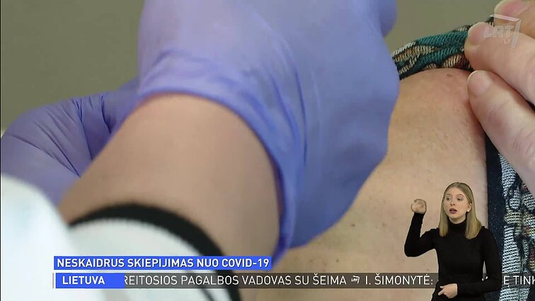 Žinios. Sportas. Orai (su vertimu į gestų k.)