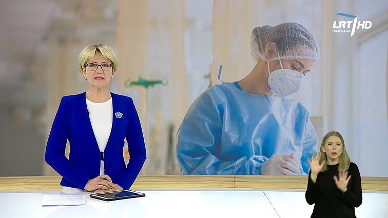 Žinios. Orai (su vertimu į gestų k.)