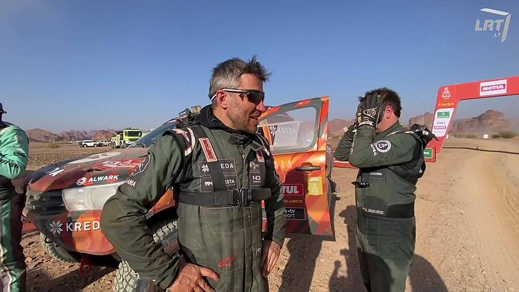 Dakaro maratonas įveiktas: Antanas Juknevičius pasiekė aštuntojo greičio ruožo finišą
