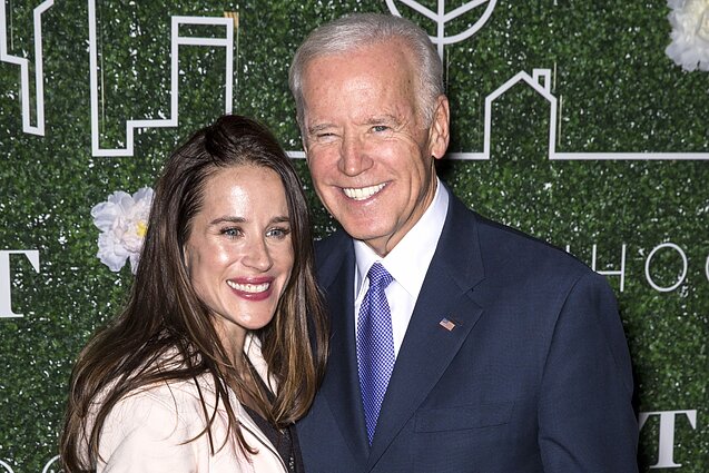 Ashley Biden ir Joe Bidenas Ashley Biden ir Joe Bidenas