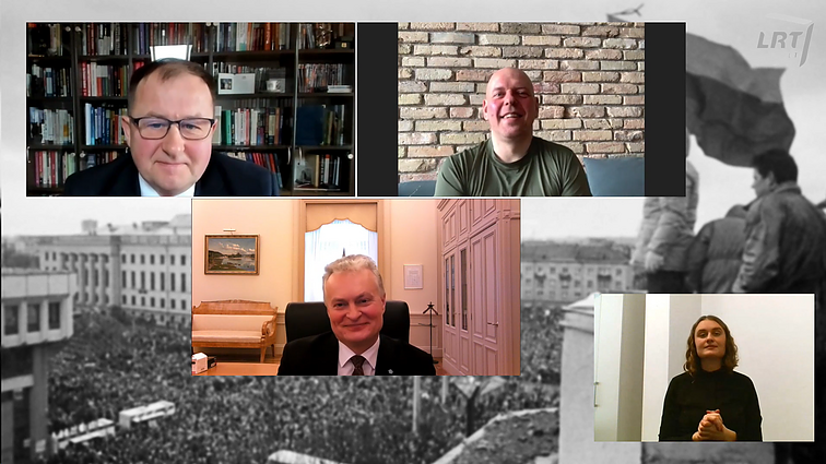 Prezidento inicijuota diskusija: kaip piliečių galia gina ne tik laisvę