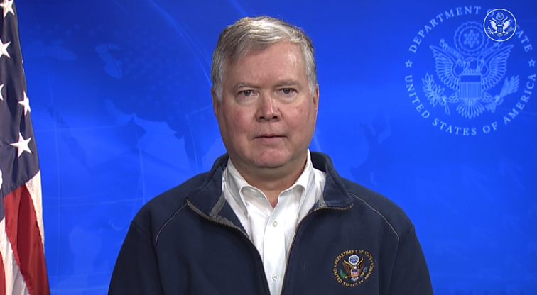 JAV valstybės sekretoriaus pavaduotojas Biegunas: man buvo garbė padėti vainiką ant Sausio 13-osios didvyrių kapų