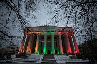 Lithuania's national library. 