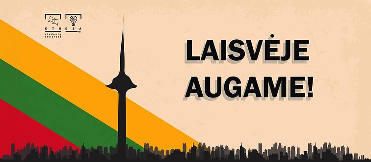 KTU studentų atstovybės renginys „Laisvėje augame“