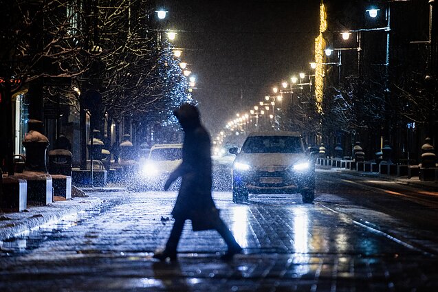 Winter 2021 in Vilnius.