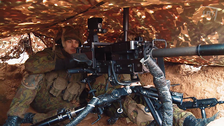 Vaidoto bataliono šauktiniai įvaldo automatinius granatsvaidžius