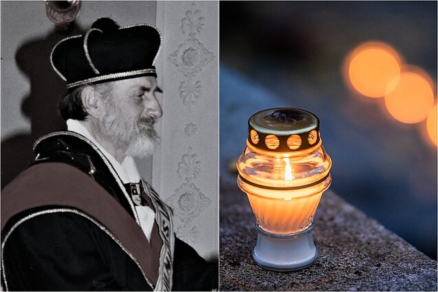 Vytautas Brėdikis ir žvakė