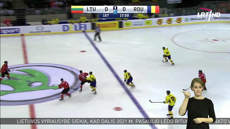 Sportas. Orai (su vertimu į gestų k.)