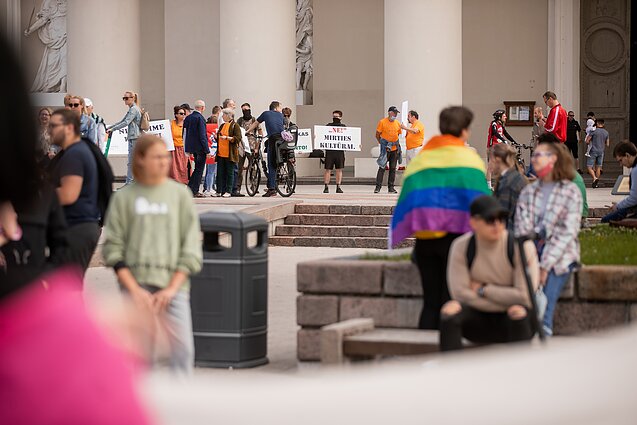 Vilniuje rengiamos LGBT eitynės už lygybę