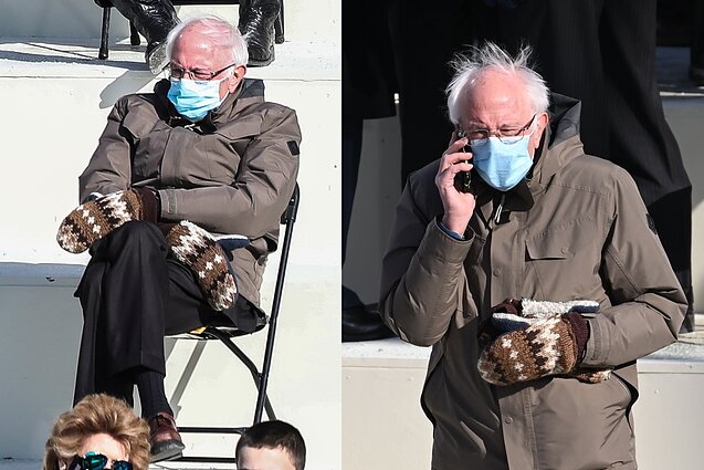 Interneto hitu tapusių senatoriaus Sanderso pirštinių populiarumas stebina: šių autorė teigia gaunanti tūkstančius užklausų