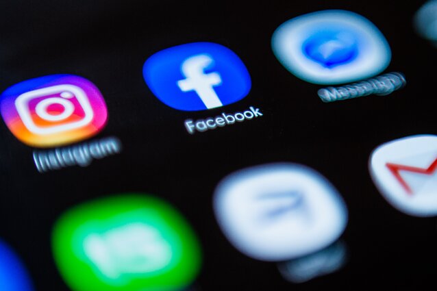 „Facebook“ iliustracijos